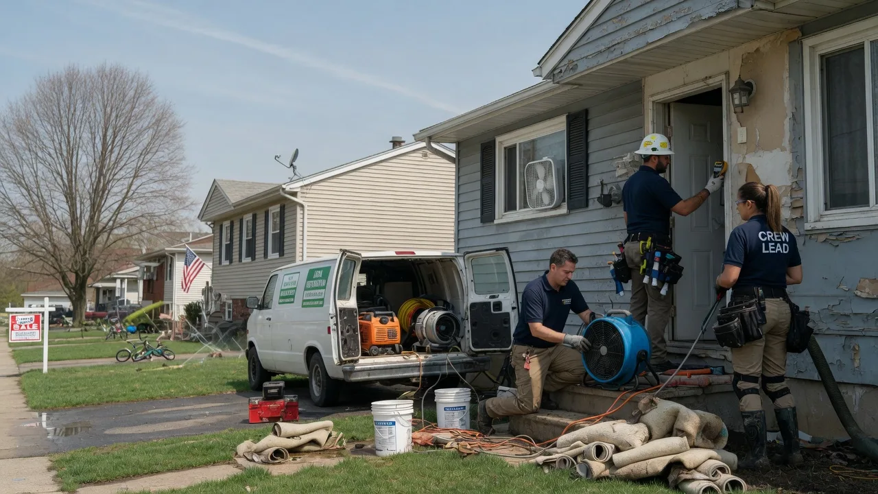 Flood Cleanup in Hilliards, PA near me