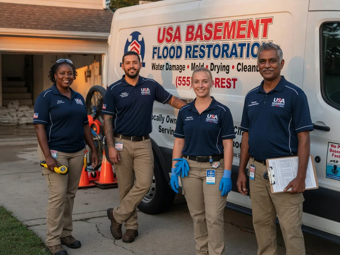 Basement Flood Cleanup company in Hilliards, PA