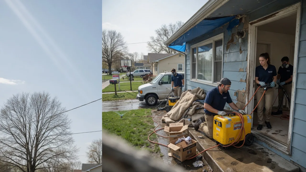 Basement Flood Cleanup in Hilliards, PA near me